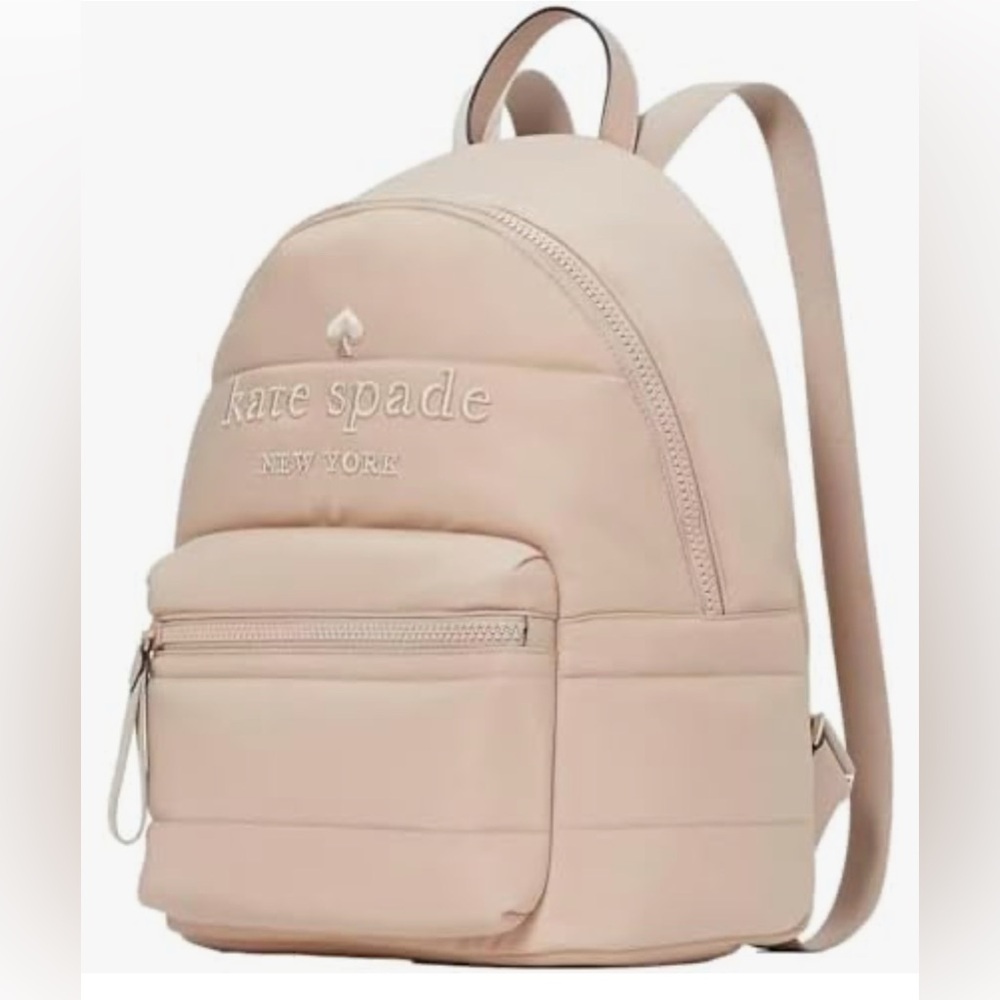 kate spade ksnyl puffer backpack - Picture 3 of 5